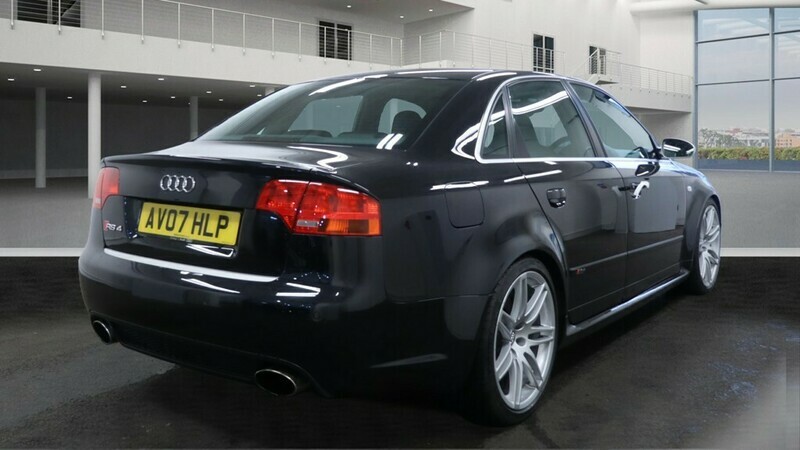 Audi A4 Rs4 Quattro Black #4