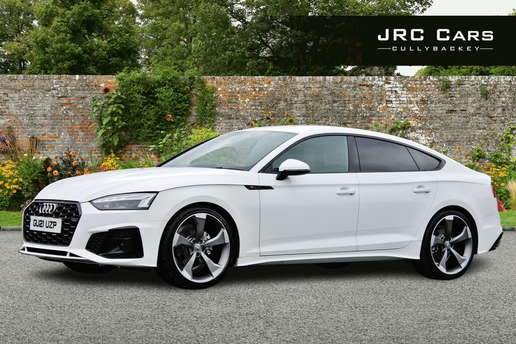 Audi A5 Hatchback 2.0 Tdi 35 S Line 2021 GU21UZP White #2