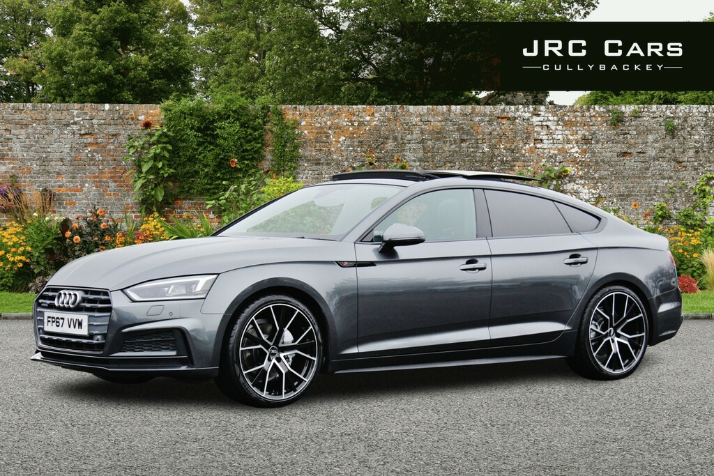 Audi A5 Hatchback 2.0 Tdi S Line 2017 FP67VVW Grey #2