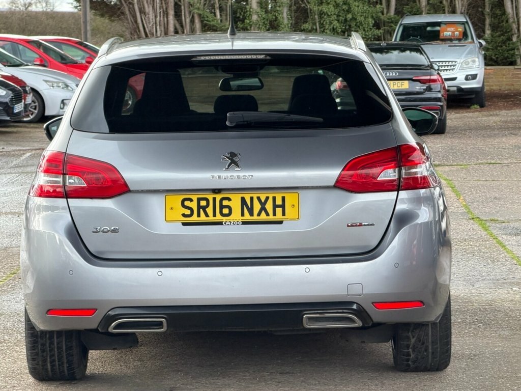 Peugeot 308 SW 1.6L Gt Line Grey #3