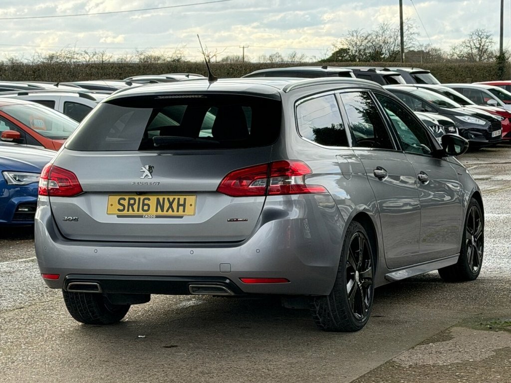 Peugeot 308 SW 1.6L Gt Line Grey #4