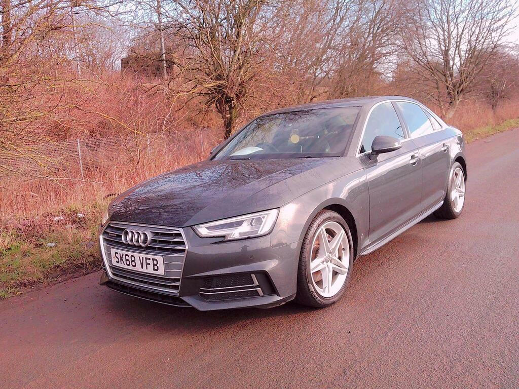 Audi A4 2.0 Tdi 40 S Line S Tronic Quattro Euro 6 S S Grey