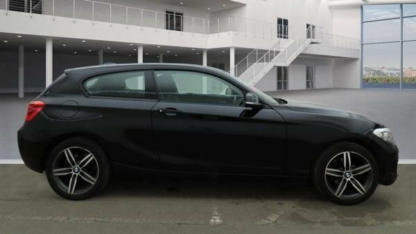 BMW 1 Series 2.0 118D Sport Hatchback Euro 6 Black #3