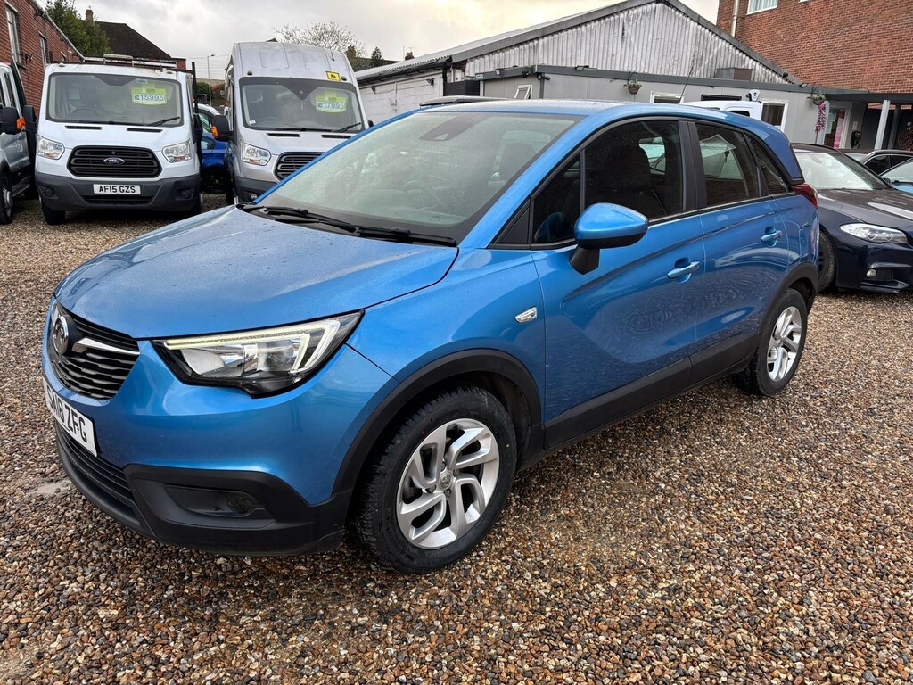 Vauxhall Crossland X 1.2 Se Nav Euro 6 SA18ZFG Blue #3