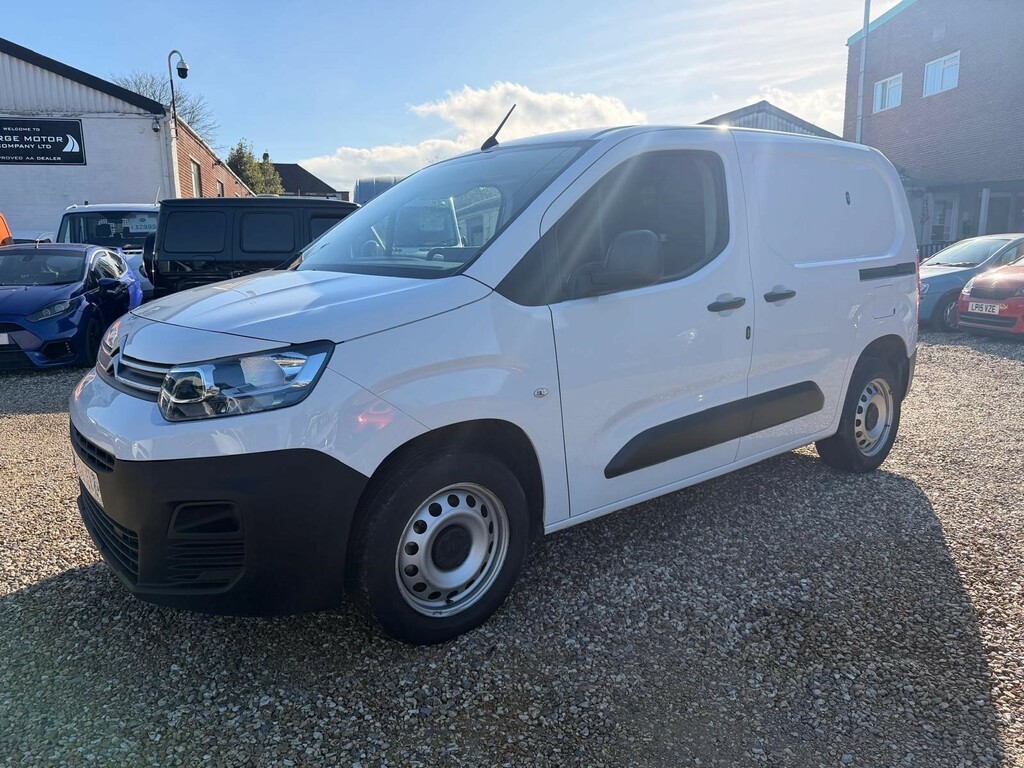 Citroen Berlingo 1.5 Bluehdi 1000 Enterprise Edition M Swb Euro 6 CJ72JTZ White #2