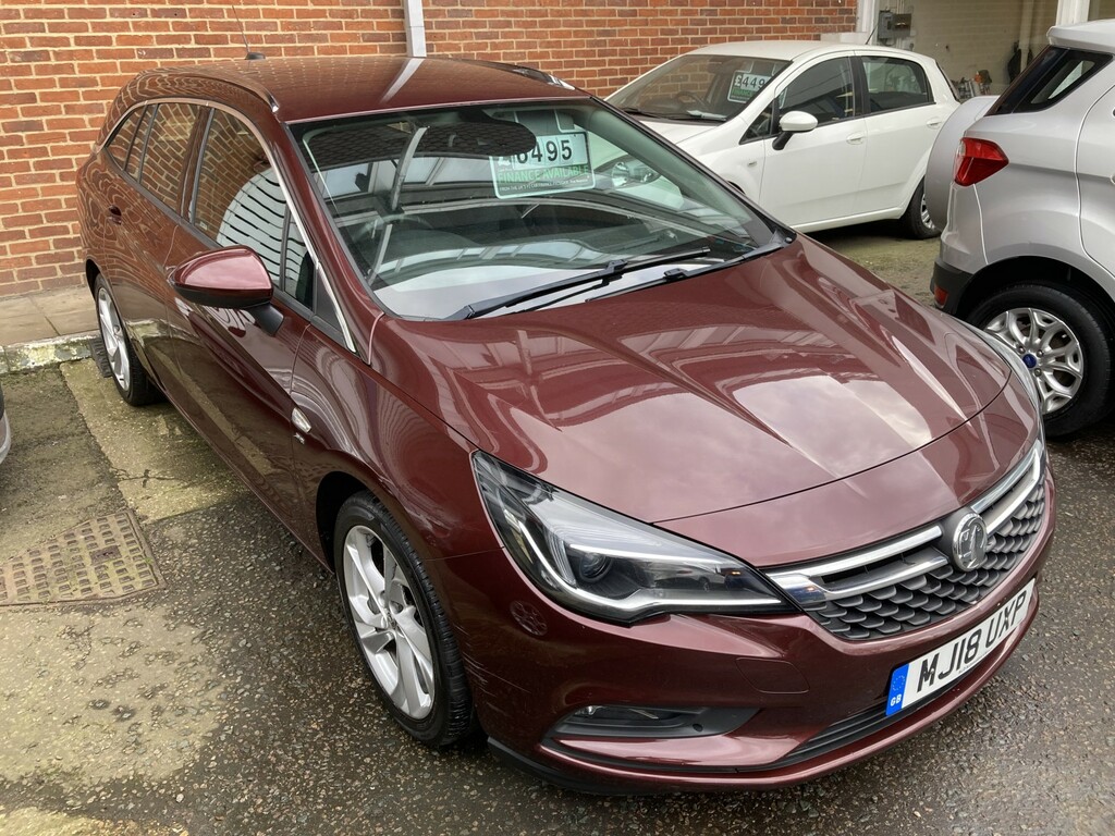 Vauxhall Astra 1.6 Cdti Ecotec Blueinjection Sri MJ18UXP Red #3