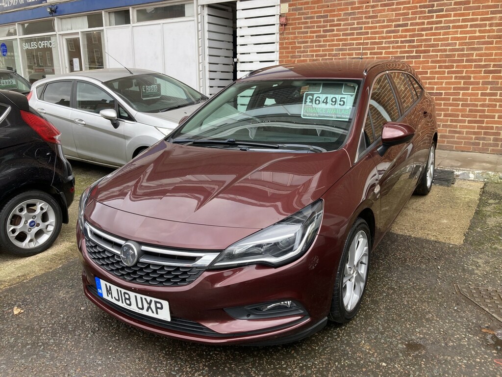 Vauxhall Astra 1.6 Cdti Ecotec Blueinjection Sri MJ18UXP Red #2