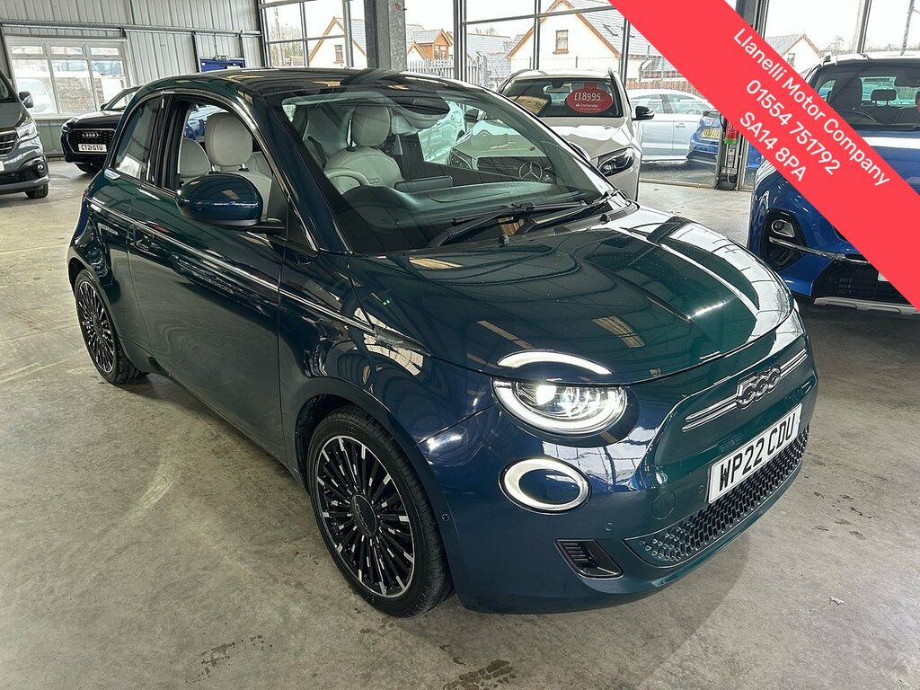 Fiat 500E 42Kwh La Prima Hatchback 118 Ps Green