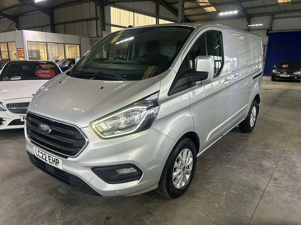Ford Transit Custom 2.0 280 Ecoblue Limited Panel Van Manua LC22EHP Silver #2