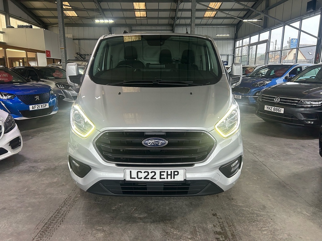 Ford Transit Custom 2.0 280 Ecoblue Limited Panel Van Manua LC22EHP Silver #3