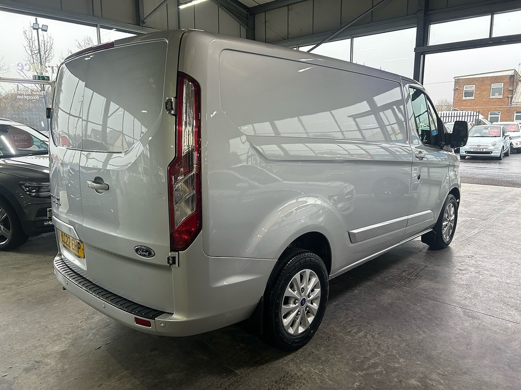 Ford Transit Custom 2.0 280 Ecoblue Limited Panel Van Manua LC22EHP Silver #4