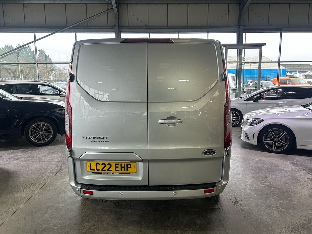 Ford Transit Custom 2.0 280 Ecoblue Limited Panel Van Manua LC22EHP Silver #6