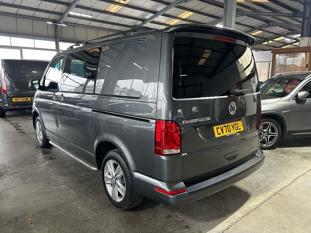 Volkswagen Transporter 2.0 Tdi T32 Highline Kombi Double Cab M CV70YGL Grey #5