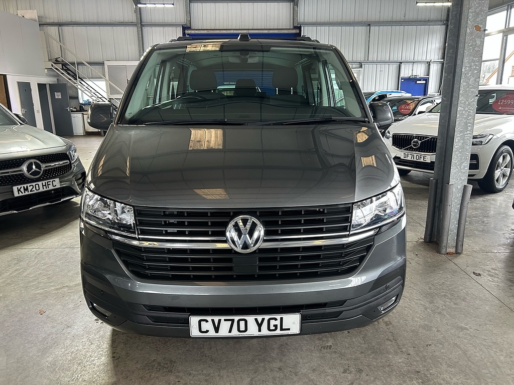 Volkswagen Transporter 2.0 Tdi T32 Highline Kombi Double Cab M CV70YGL Grey #3