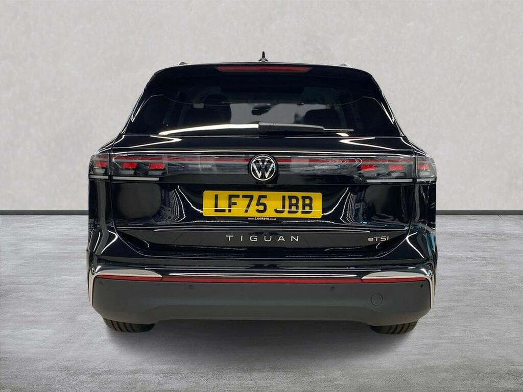 Volkswagen Tiguan 1.5 Etsi Mhev Elegance Suv Hybrid Dsg E LF75JBB Black #3