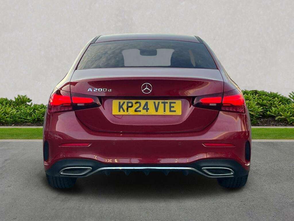 Mercedes-Benz A Class A200d Amg Line Executive Red #4