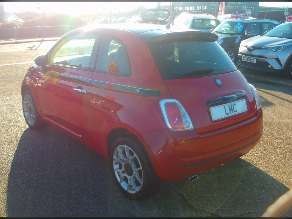 Fiat 500 500 1.2 Sport NU09KCV Red #4