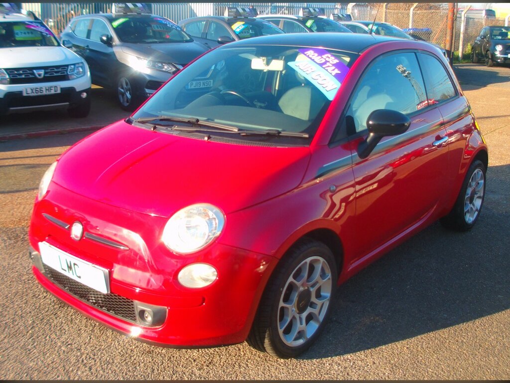 Fiat 500 500 1.2 Sport NU09KCV Red #3