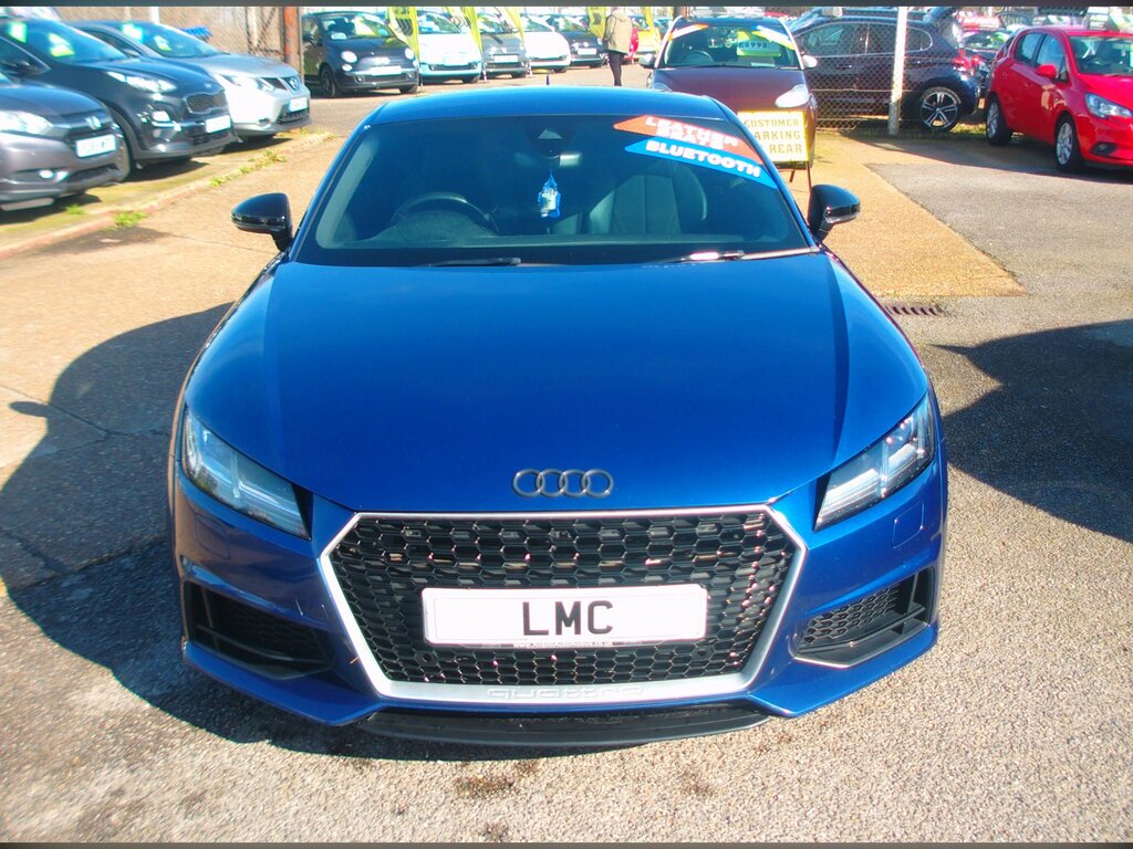 Audi TT 2.0 Tfsi S Line Coupe Euro 6 S BN15MGJ Blue #2