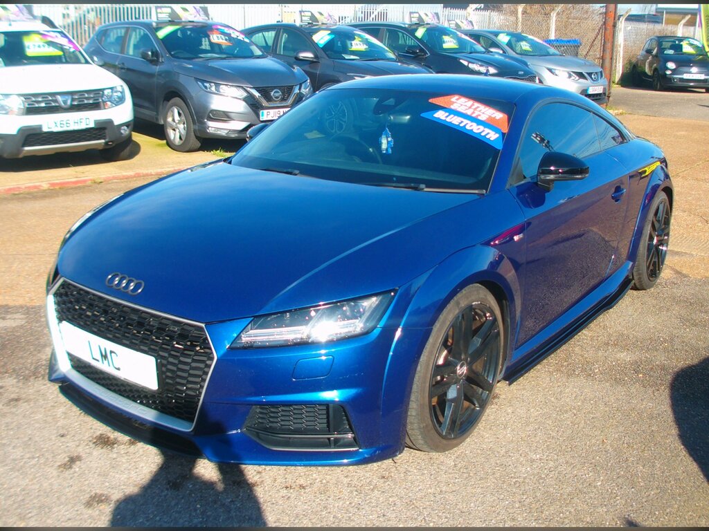 Audi TT 2.0 Tfsi S Line Coupe Euro 6 S BN15MGJ Blue #3