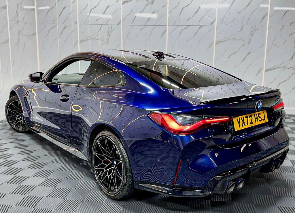 BMW M4 3.0 Biturbo Competition Steptronic Euro 6 Ss YX72HSJ Blue #2