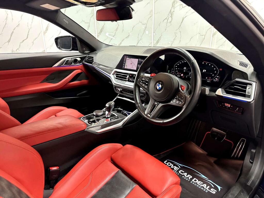 BMW M4 3.0 Biturbo Competition Steptronic Euro 6 Ss YX72HSJ Blue #3