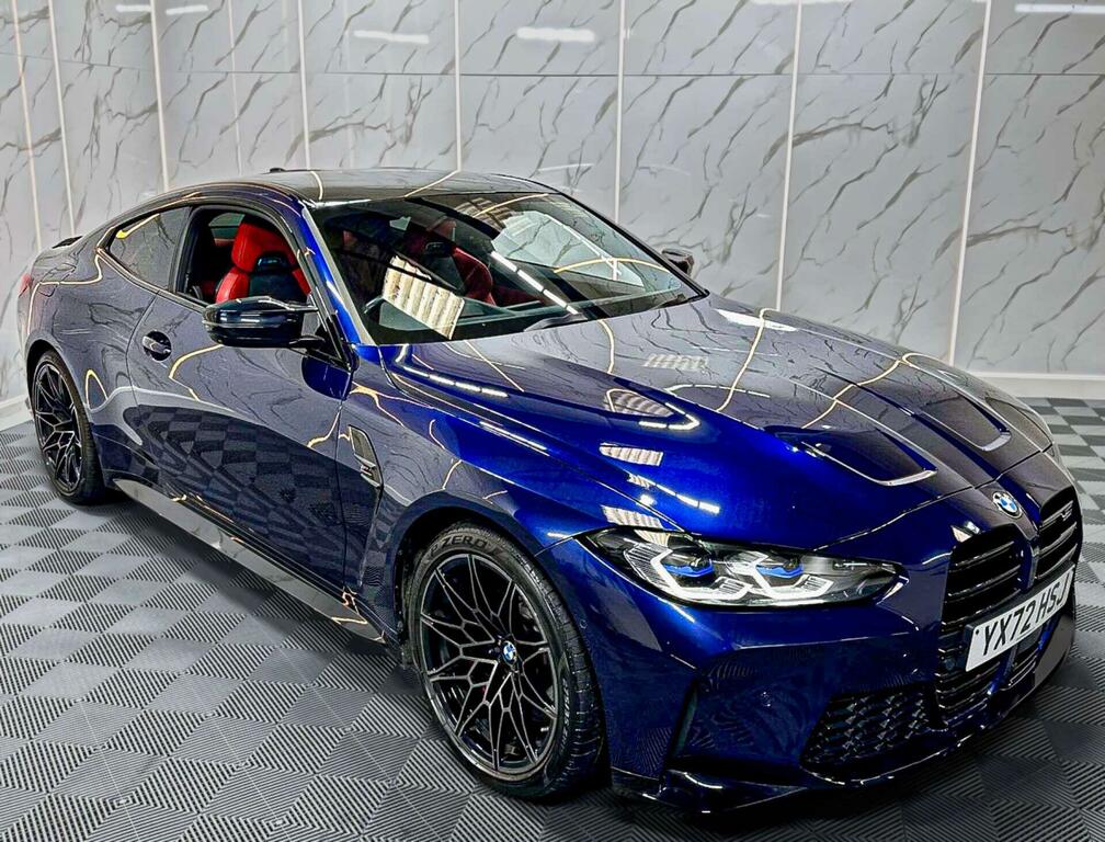 BMW M4 3.0 Biturbo Competition Steptronic Euro 6 Ss YX72HSJ Blue #5