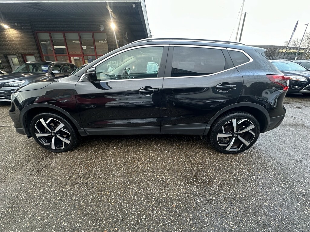 Nissan Qashqai 1.5 Dci Tekna 2018 BA18WTU Black #4