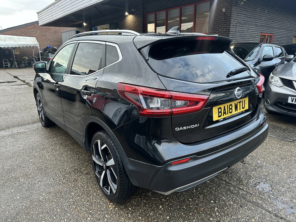 Nissan Qashqai 1.5 Dci Tekna 2018 BA18WTU Black #5