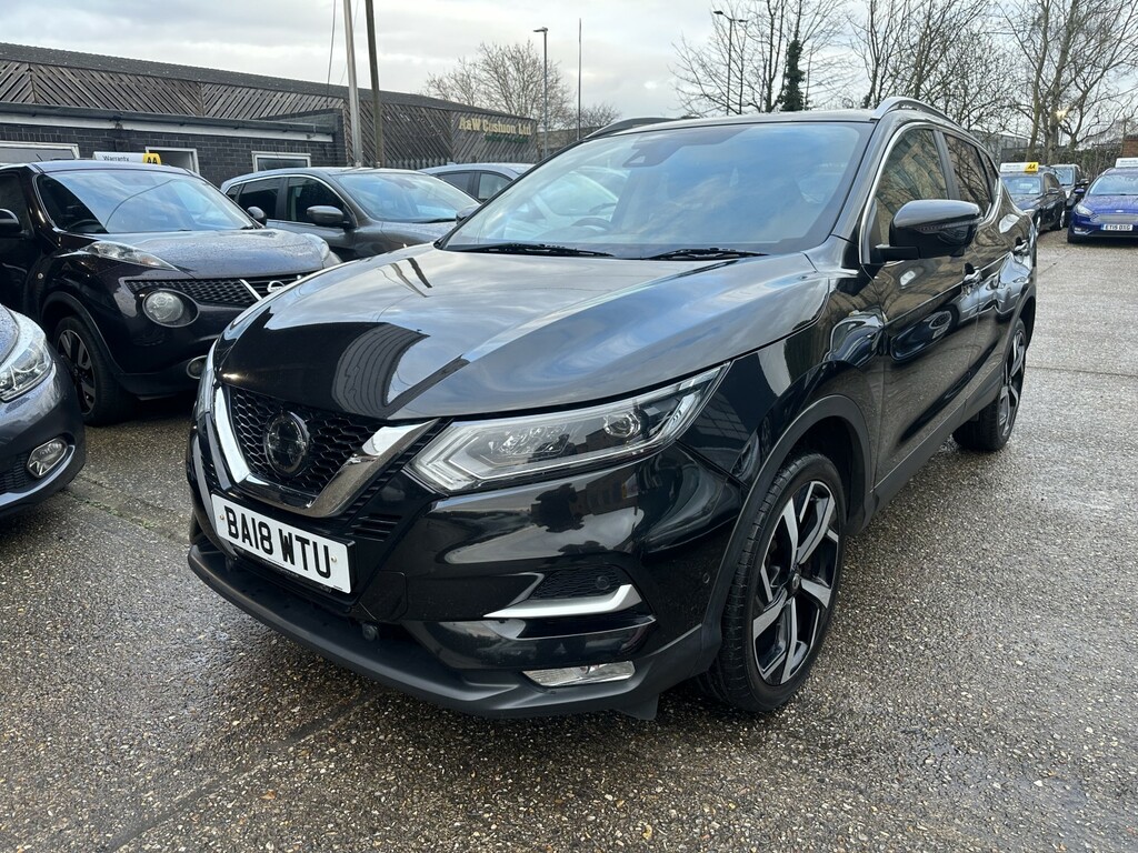 Nissan Qashqai 1.5 Dci Tekna 2018 BA18WTU Black #3