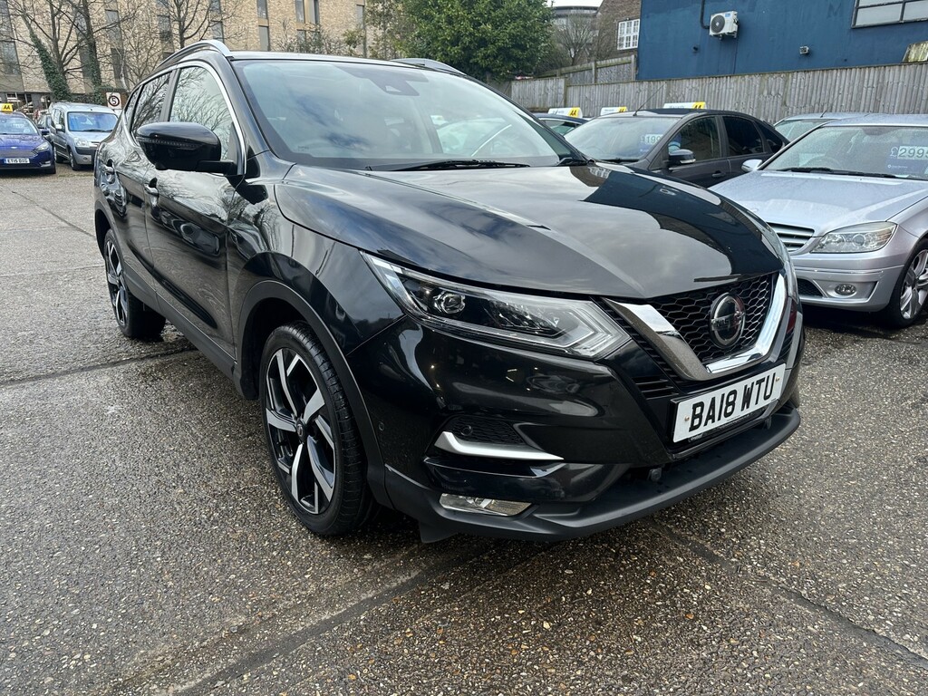 Nissan Qashqai 1.5 Dci Tekna 2018 BA18WTU Black