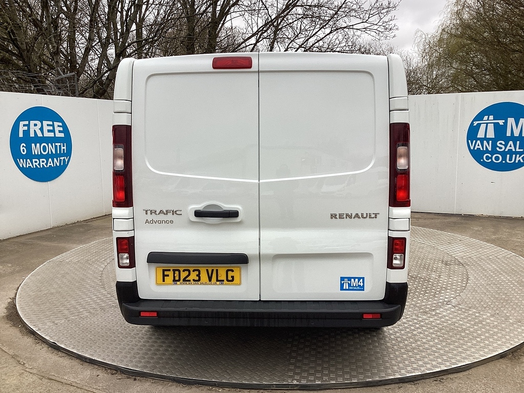 Renault Trafic Dci Blue Ll30 Advance Lwb L R Trendline A C Euro 6 FD23VLG White #4