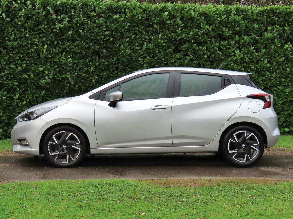 Nissan Micra 1.0 Ig-t Acenta Hatchback Xtron Euro 6 Silver #4