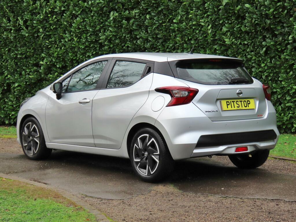 Nissan Micra 1.0 Ig-t Acenta Hatchback Xtron Euro 6 Silver #5