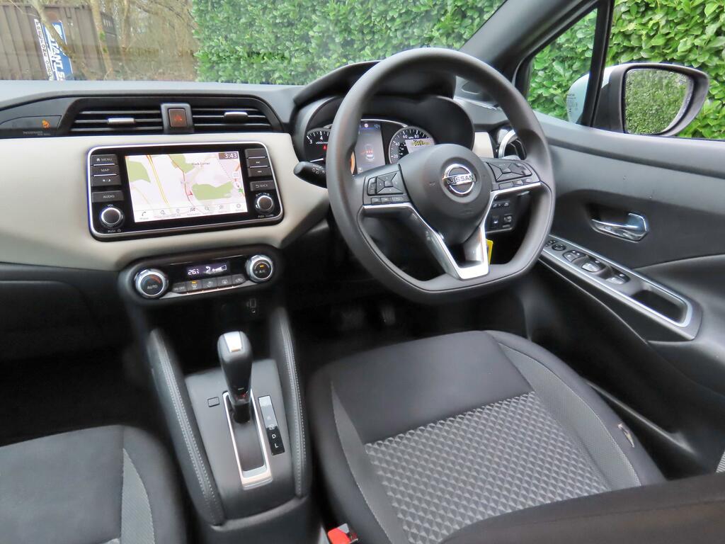 Nissan Micra 1.0 Ig-t Acenta Hatchback Xtron Euro 6 Silver #3
