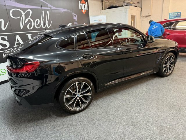 BMW X4 20D Mht M Sport HS21GYF Black #4