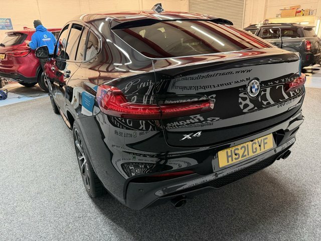 BMW X4 20D Mht M Sport HS21GYF Black #5