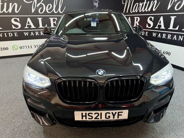 BMW X4 20D Mht M Sport HS21GYF Black #3