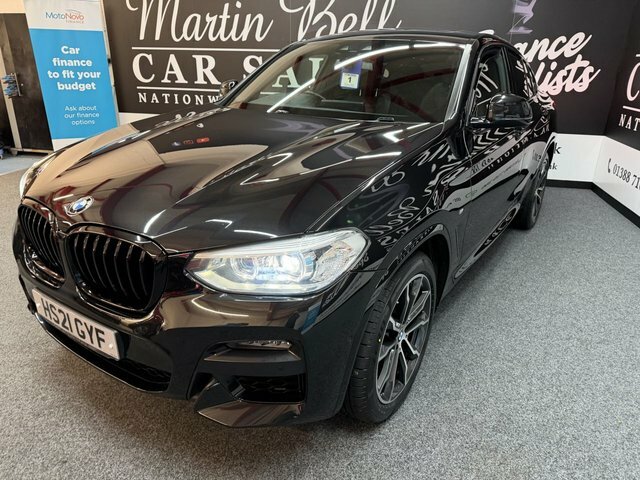 BMW X4 20D Mht M Sport HS21GYF Black #2