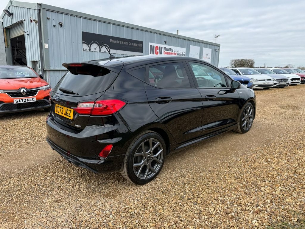 Ford Fiesta 1L St-line Edition YC73JGZ Black #2