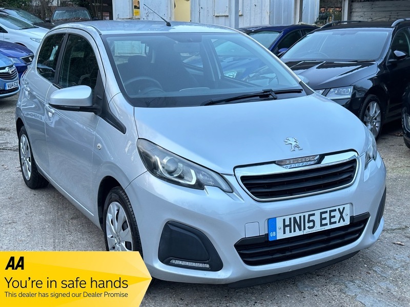 Peugeot 108 1.0 Vti Active Hatchback Silver