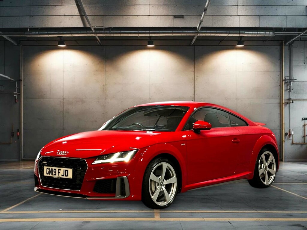 Audi TT S Line 45 Tfsi Quattro 4Wd GN19FJD Red #3