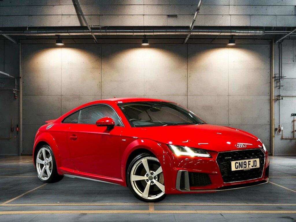Audi TT S Line 45 Tfsi Quattro 4Wd GN19FJD Red #2