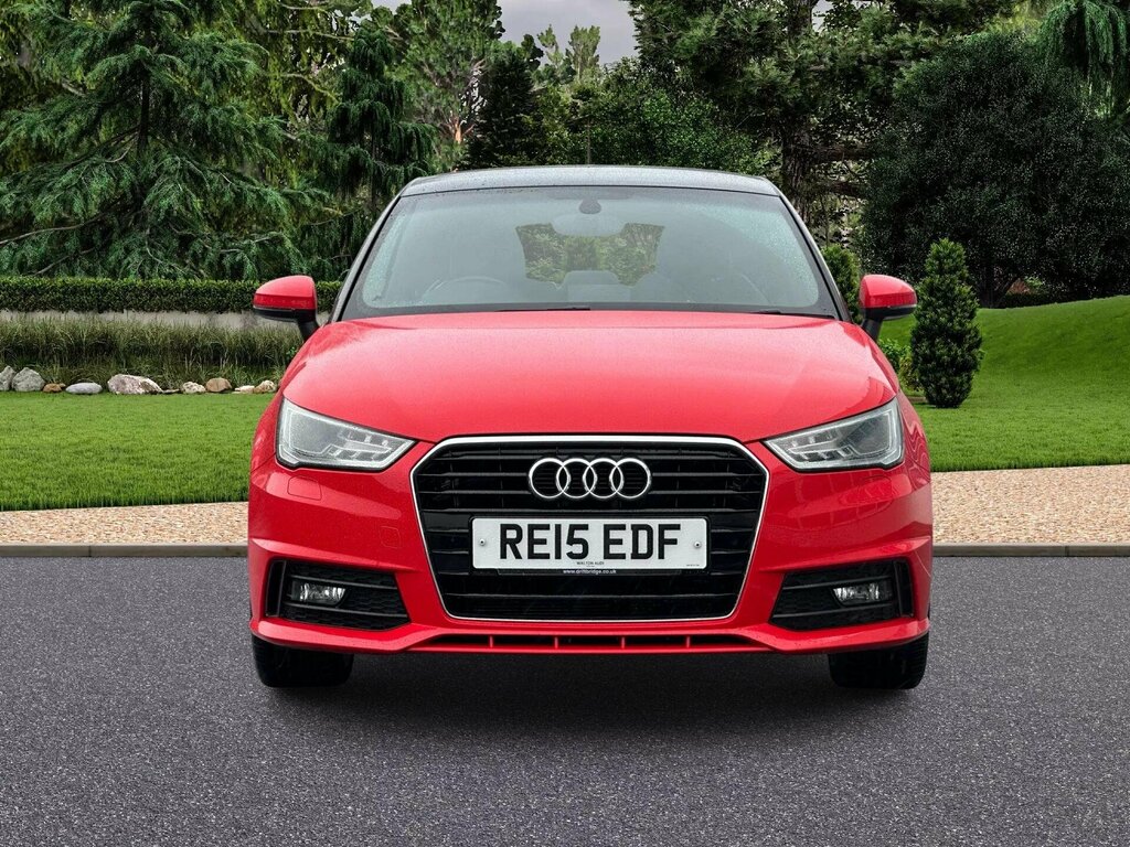 Audi A1 1.4 Tfsi S Line Sportback S Tronic Euro 6 Ss RE15EDF Red #3