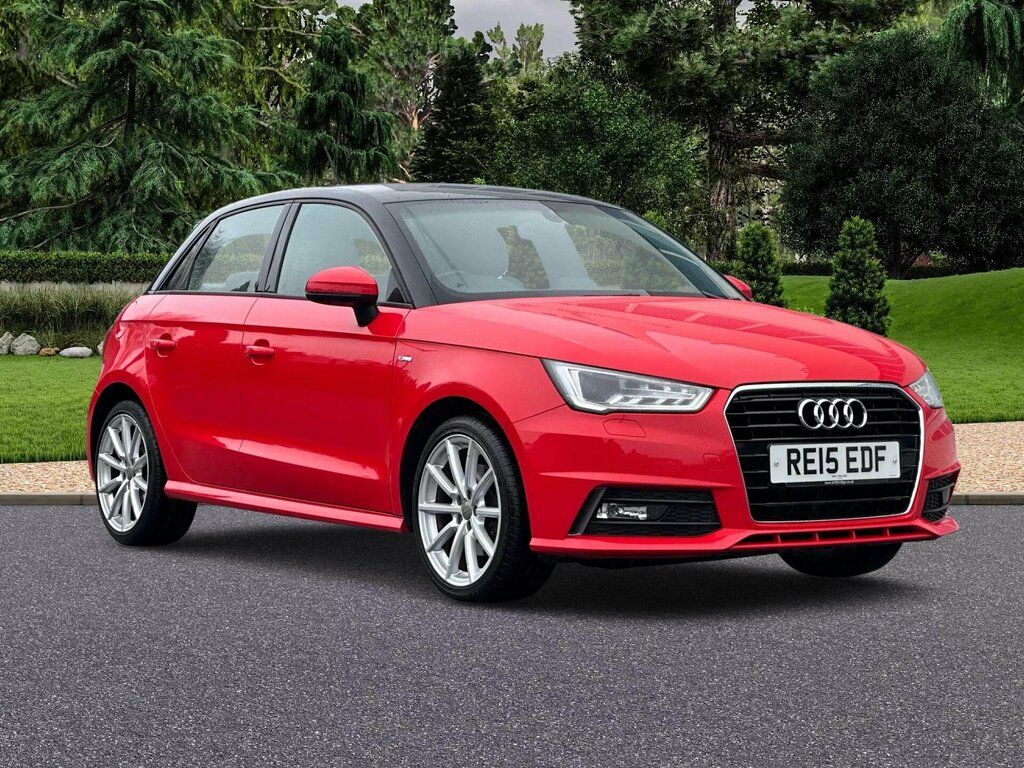 Audi A1 1.4 Tfsi S Line Sportback S Tronic Euro 6 Ss RE15EDF Red #2