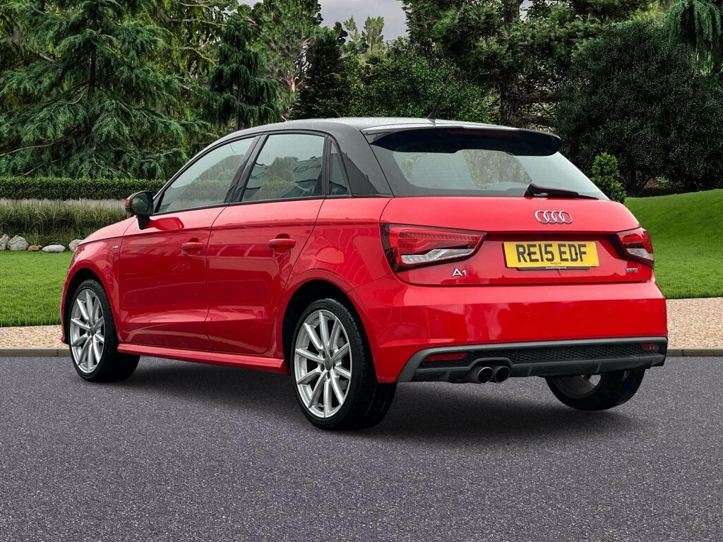 Audi A1 1.4 Tfsi S Line Sportback S Tronic Euro 6 Ss RE15EDF Red #5
