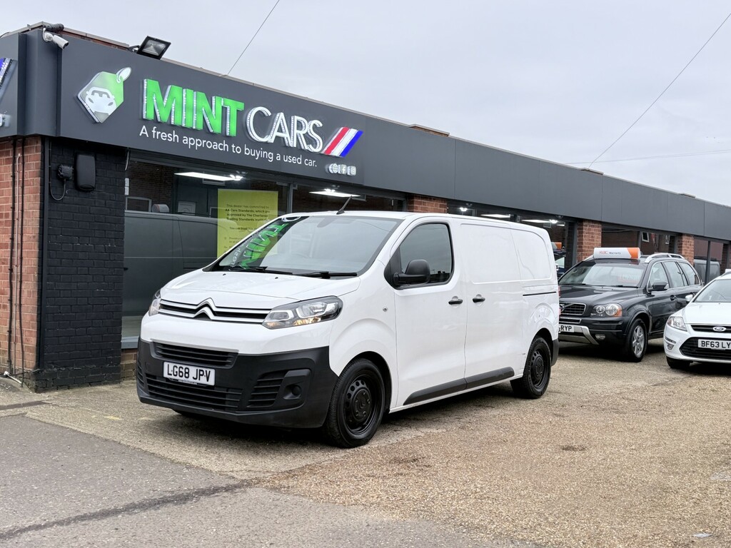 Citroen Dispatch Panel Van 1.6 Bluehdi 1000 Enterprise M 201868 White