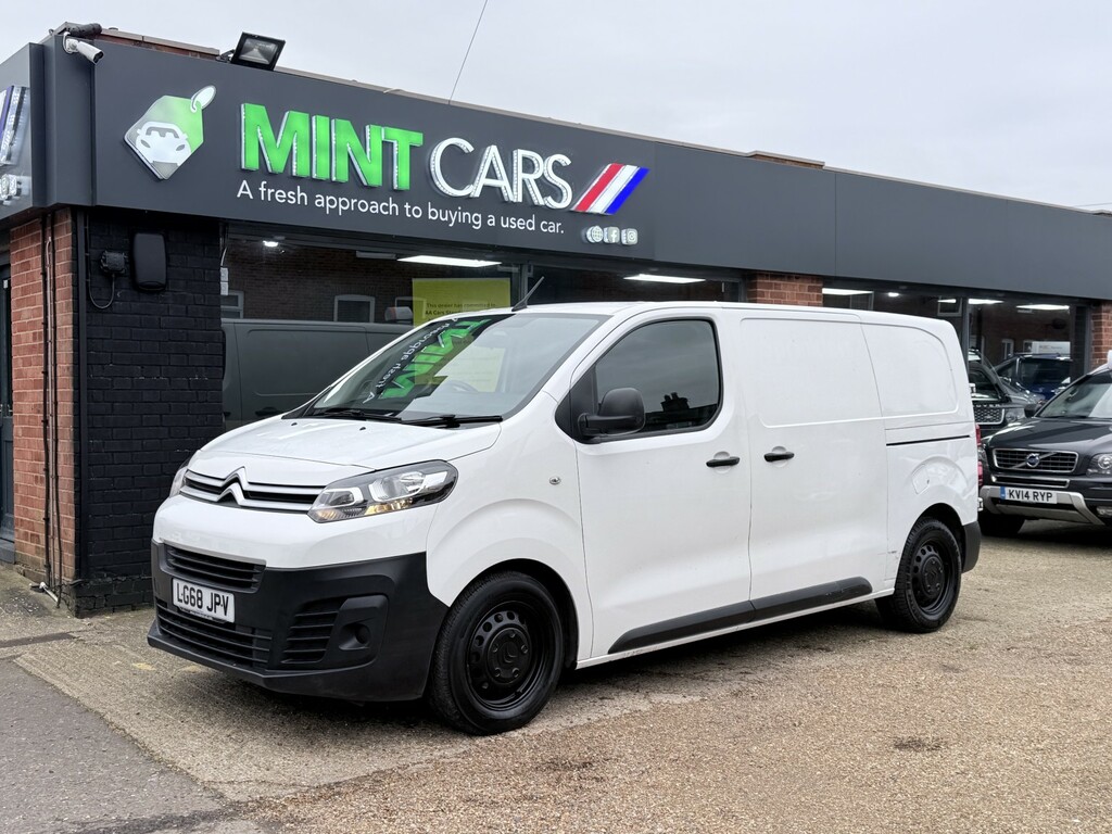 Citroen Dispatch Panel Van 1.6 Bluehdi 1000 Enterprise M 201868 LG68JPV White #2