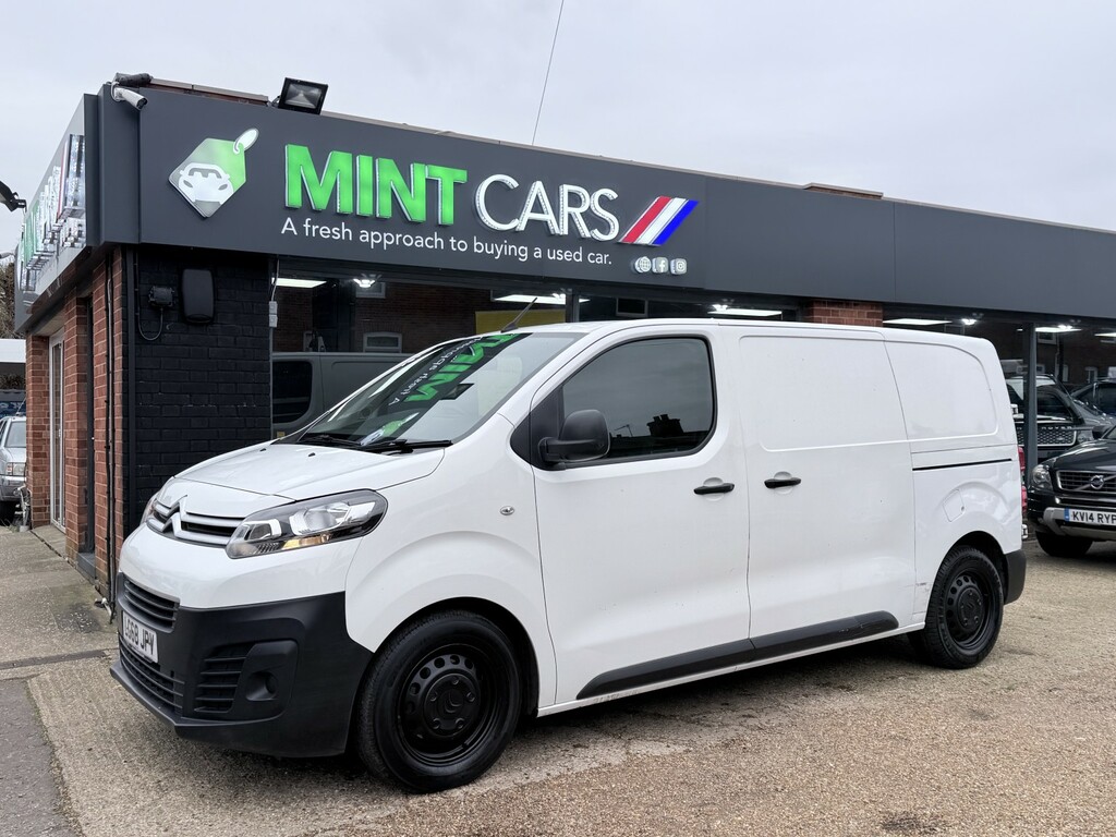 Citroen Dispatch Panel Van 1.6 Bluehdi 1000 Enterprise M 201868 LG68JPV White #3