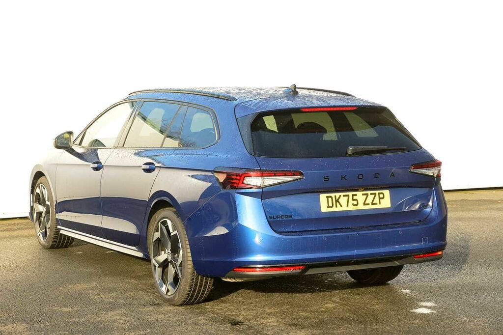 Skoda Superb 2.0 Tsi Sportline 4X4 Dsg Blue #3